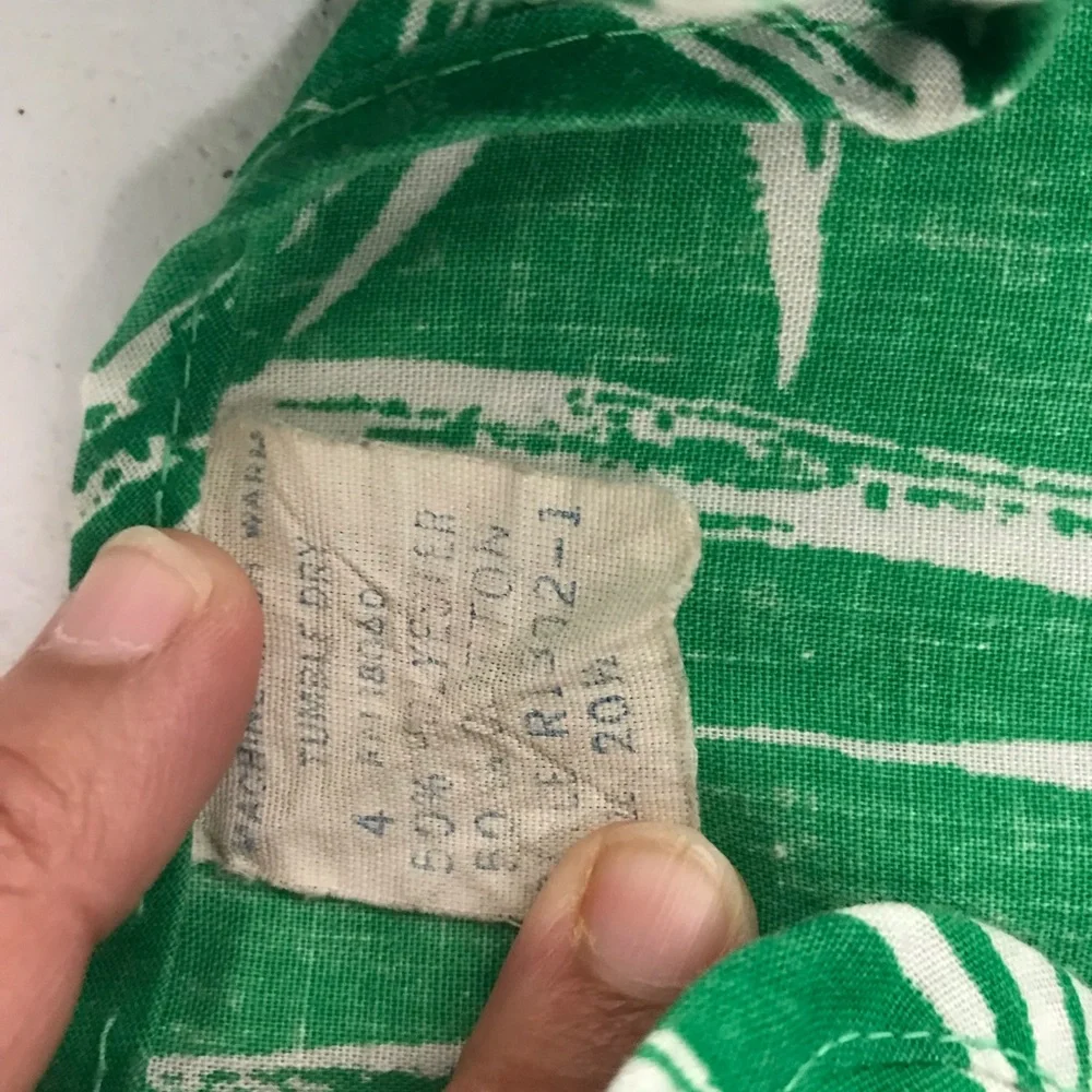 Vintage green romper - Picture 8 of 8